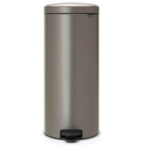 פח אשפה עגול 30 ליטר, פלטינום Brabantia