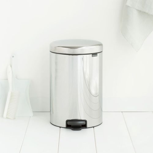 פח אשפה 20 ליטר עם דוושה, מבריק Brabantia