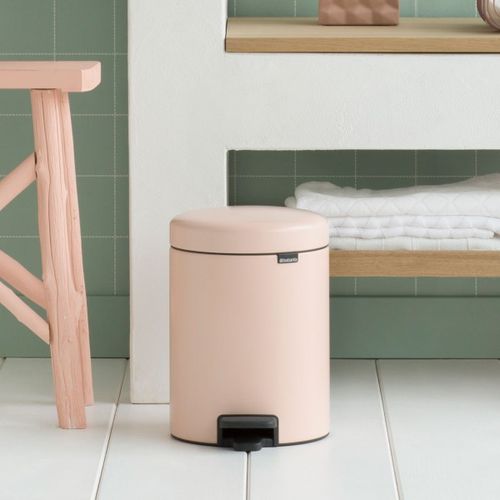פח אשפה פדל 5 ליטר ורוד Brabantia