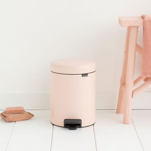 פח אשפה פדל 5 ליטר ורוד Brabantia
