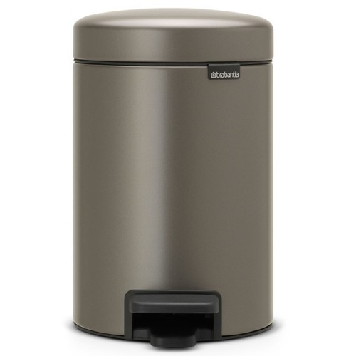 פח אשפה פדל 3 ליטר פלטינום Brabantia