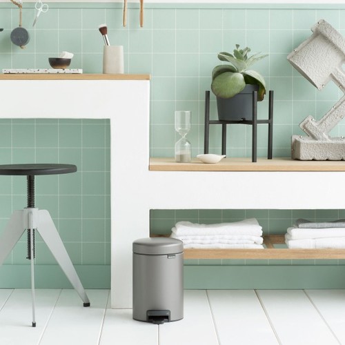 פח אשפה פדל 3 ליטר פלטינום Brabantia