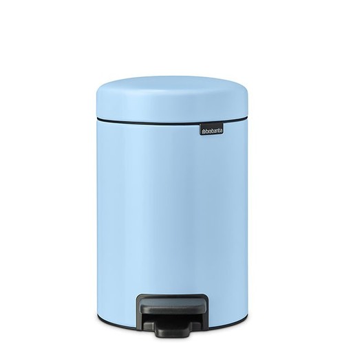 פח אשפה עגול 3 ליטר, תכלת Brabantia