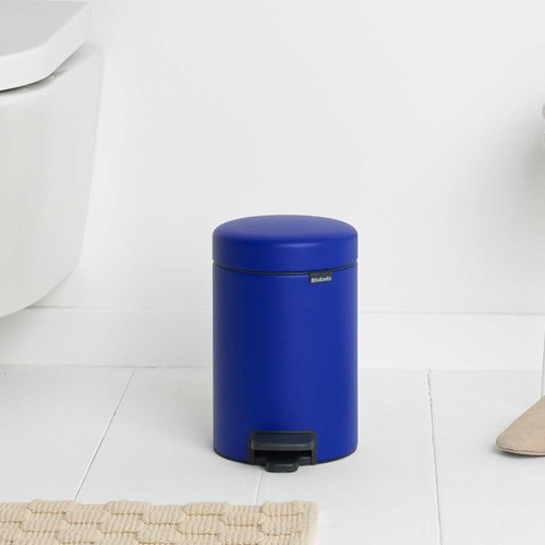 פח אשפה עגול 3 ליטר, כחול Brabantia