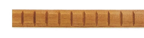 פס קישוט מעץ מהגוני 35X6 דגם A35