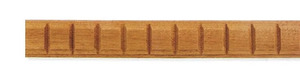 פס קישוט מעץ מהגוני 35X6 דגם A35