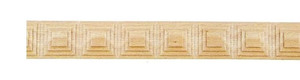 פרופיל קישוט מעץ בוק 35X7 דגם A164
