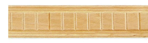 פרופיל קישוט מעץ בוק 58X6 דגם 630