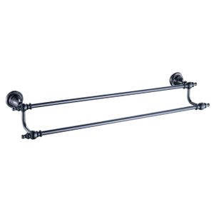 מוט מגבת כפול 4148 BLACK