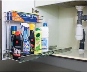 עגלה לאחסון חומרי ניקוי במטבח, 515