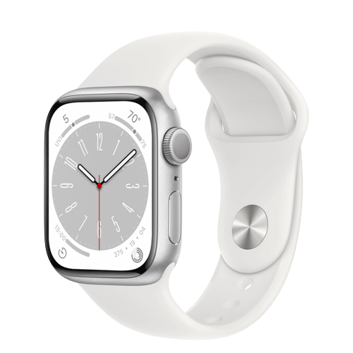 Apple Watch Series 8 41mm Aluminum Case Sport Band GPS רשמי