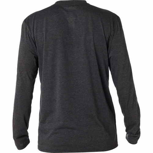 חולצה ארוכה אפור - PLANNED OUT LS TECH TEE