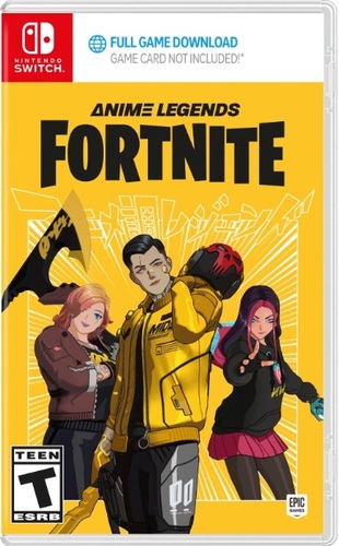 NINTENDO SWITCH FORTNITE ANIME LEGENDS