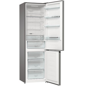  מקרר ‏מקפיא תחתון NRK6202AXL4 בודד Gorenje ‏331 ‏ליטר גורנייה