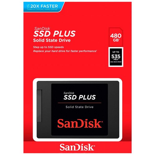כונן SanDisk SSD PLUS 480G 2.5 פנימי