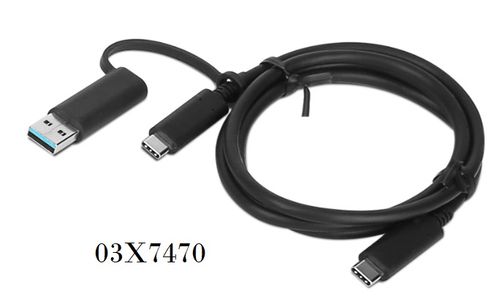 תחנת עגינה Lenovo ThinkPad Hybrid USB-C with USB-A Dock 40AF0135IS