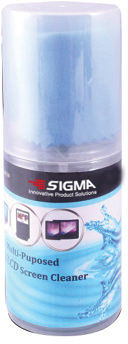 מנקה מסך 200 מ"ל + מטלית SIGMA SI2028