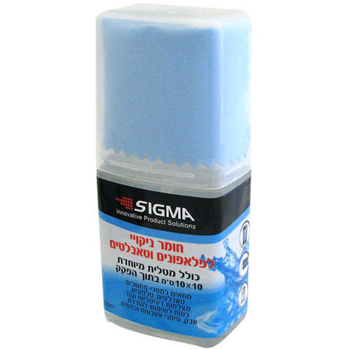 מנקה מסך 100 מ"ל + מטלית SIGMA SI1100