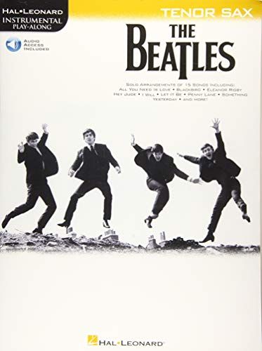 ספר תווים לסקסופון טנור The Beatles - Instrumental Play-Along: Tenor Sax