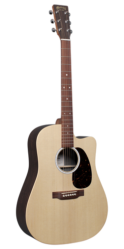גיטרה אקוסטית מוגברת + נרתיק MARTIN DCX2E-03 Sit/RW HPL