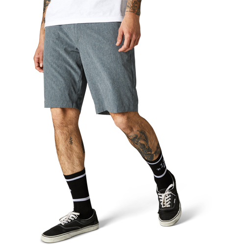 מכנס קצר אפור - ESSEX TECH STRETCH SHORTS