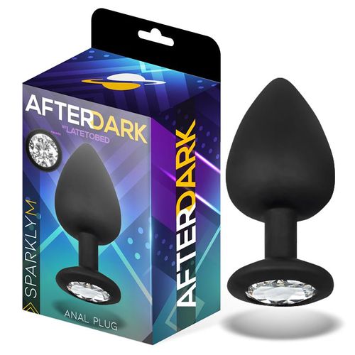 פלאג אנאלי סיליקון גודל Sparkly Butt Plug Silicone Size M