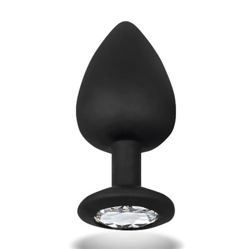 פלאג אנאלי סיליקון גודל Sparkly Butt Plug Silicone Size M