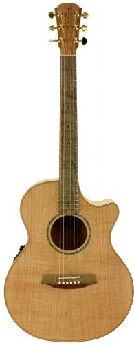 גיטרה אקוסטית Cole Clark Guitars AN2EC Southern Silky Oak