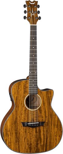 גיטרה אקוסטית מוגברת Dean Guitars AX E KOA
