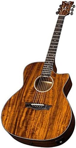 גיטרה אקוסטית מוגברת Dean Guitars AX E KOA