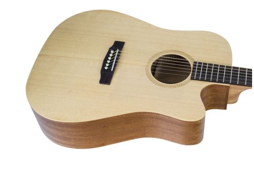 גיטרה אקוסטית מוגברת Antique series מדגם Puella DCE Cut מבית Dowina