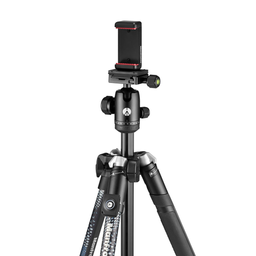 חצובה לטלפון כולל שלט Manfrotto Element MII – שחורה