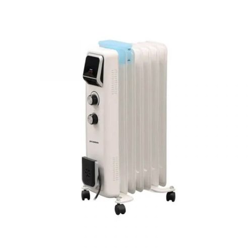 רדיאטור חימום 7 צלעות כולל מתקן לחות 1500W יונדאי HAH-7020