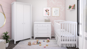 חדר תינוק אייל בקווים עגלגלים (טקירה שקטה)