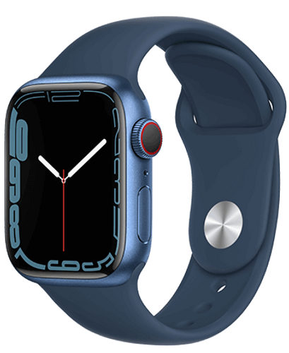  Apple Watch Series 7 41mm Aluminum Case Sport Band GPS + Cellular אפל 