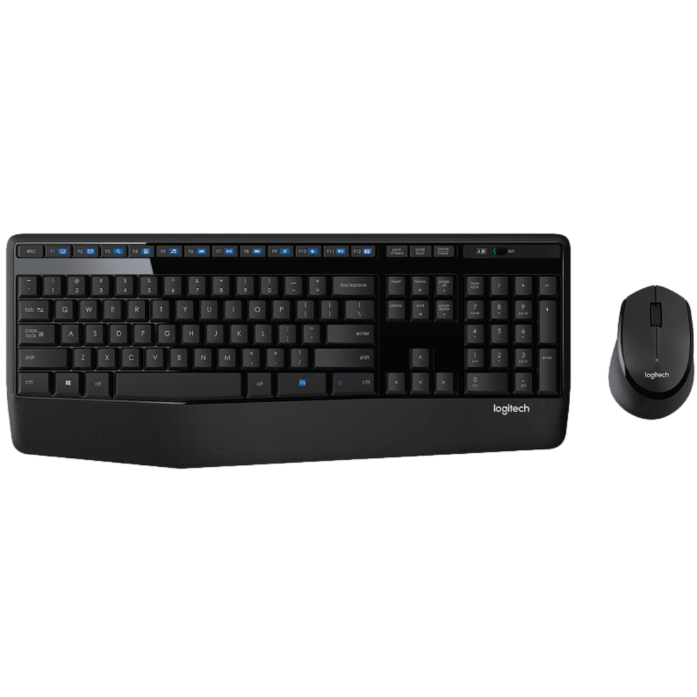 סט מקלדת ועכבר אלחוטי LOGITECH MK345