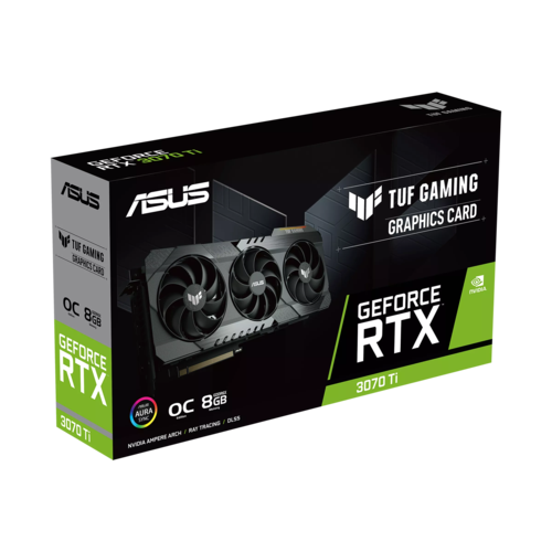כרטיס מסך Asus TUF Gaming GeForce RTX™ 3070 Ti OC Edition TUF-RTX3070TI-O8G-GAMING
