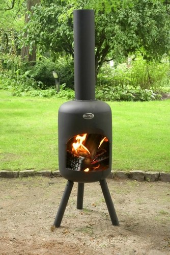 תנור גינה עץ-BonBini Black
