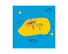 שטיח שמשונית 1.5/1.5 מטר - ים יבשה