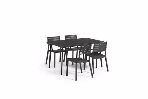 סט שולחן METALEA ו- 4 כסאות METALINE 252471