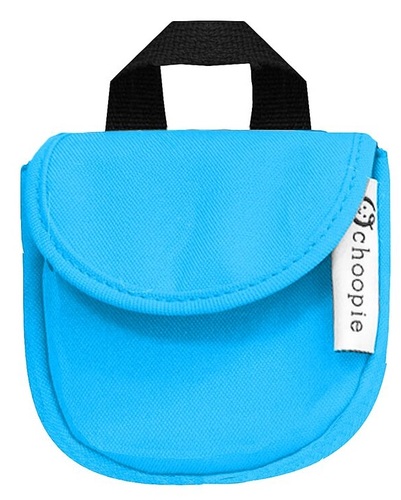 נרתיק למוצץ / מפתחות עם חיבור לעגלה - שחור