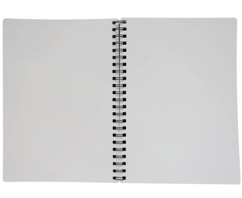 ספר סקיצה A4 כריכה קשה עם ספירלה VISUAL ART DIARY
