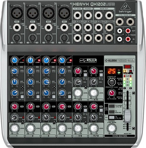 מיקסר BEHRINGER XENYX QX1202USB