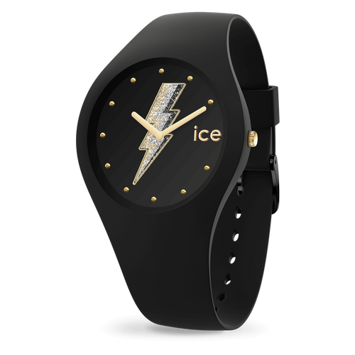 שעון יד לאישה 019858 ICE Watch glam rock - Electric black אייס ווטש