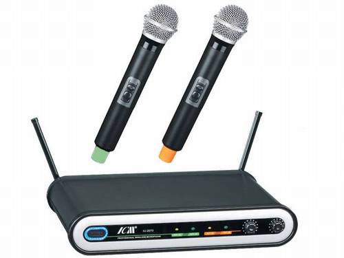 זוג מיקרופונים אלחוטיים ICM IU-2070 UHF