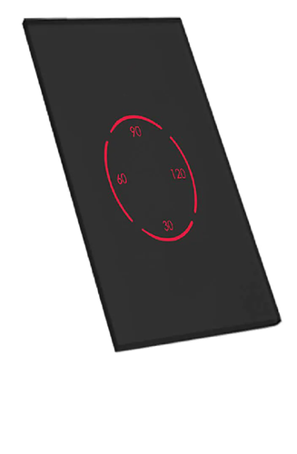 מתג דוד חכם אוניברסלי אנכי שחור