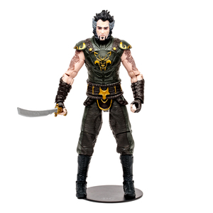 DC GAMING BUILD-A 7IN FIGURES WV1 - ARKHAM CITY - RA'S AL GHUL Mcfarlane