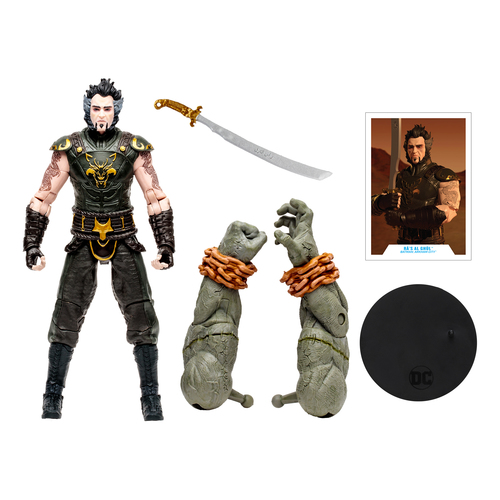 DC GAMING BUILD-A 7IN FIGURES WV1 - ARKHAM CITY - RA'S AL GHUL