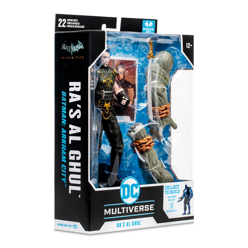 DC GAMING BUILD-A 7IN FIGURES WV1 - ARKHAM CITY - RA'S AL GHUL
