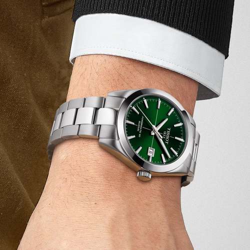 Tissot T1274071109101 אוטומטי 80 שעות Gentleman